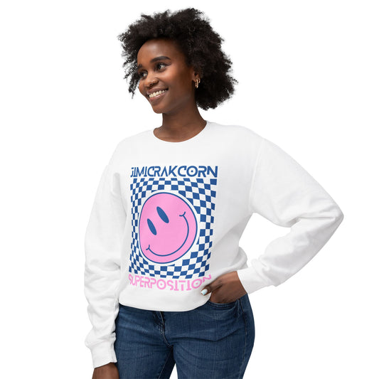 18 - jimicrakcorn - Superposition - Lightweight Crewneck Sweatshirt