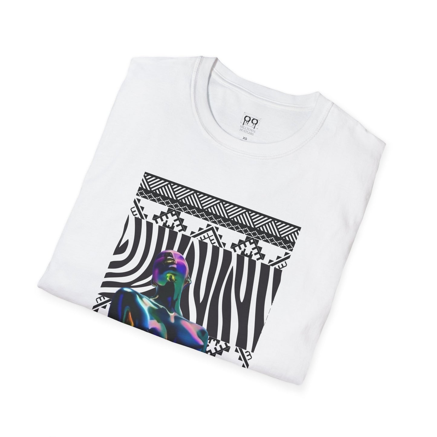 09_Milltown Hustlers "Zebra Africana" Unisex Softstyle T-Shirt