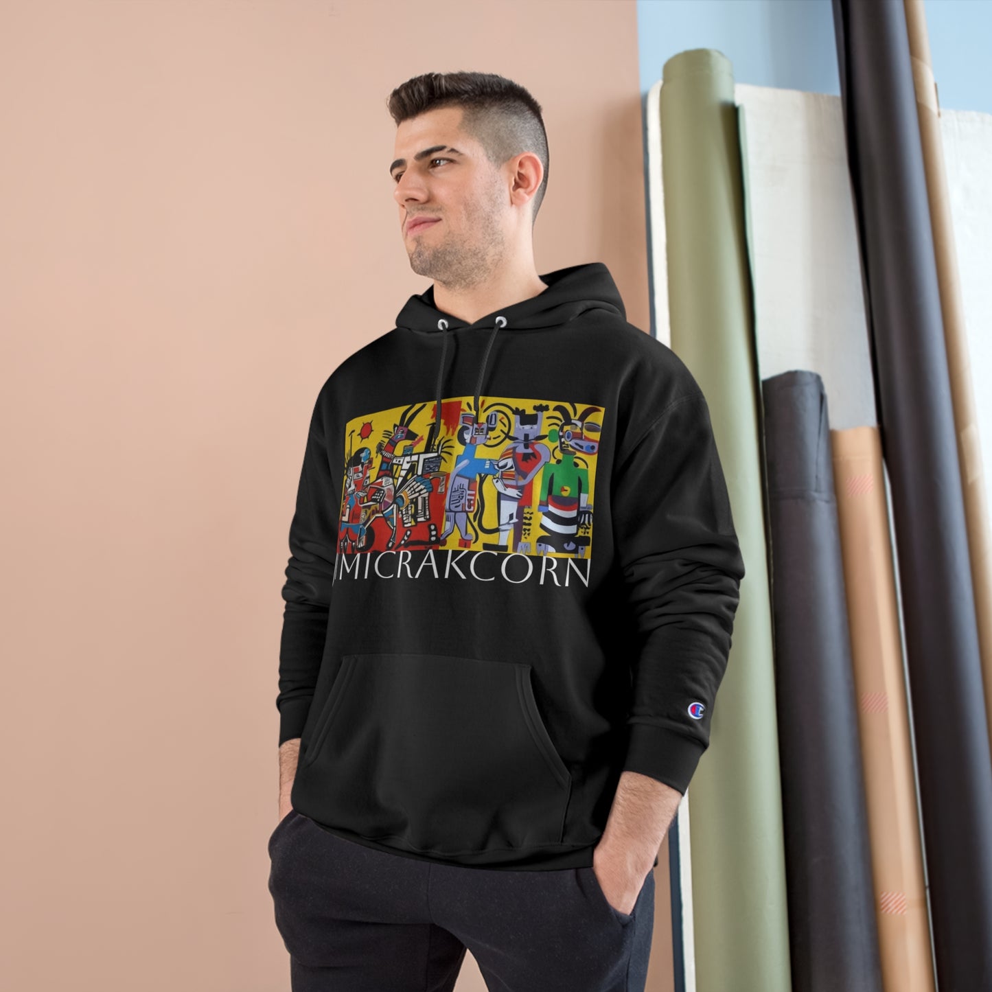 30_"Artoficial" jimicrakcorn Champion Hoodie