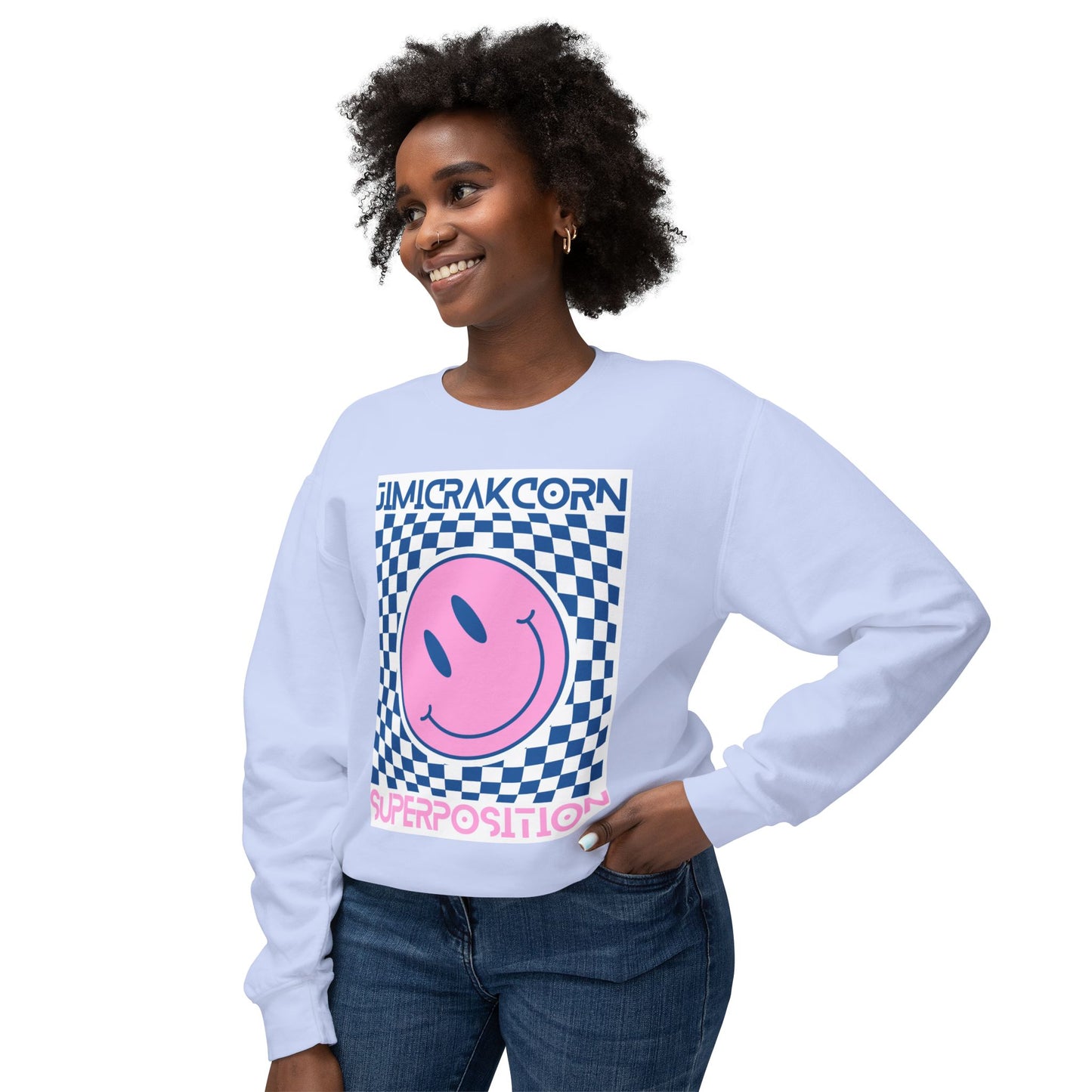 18 - jimicrakcorn - Superposition - Lightweight Crewneck Sweatshirt