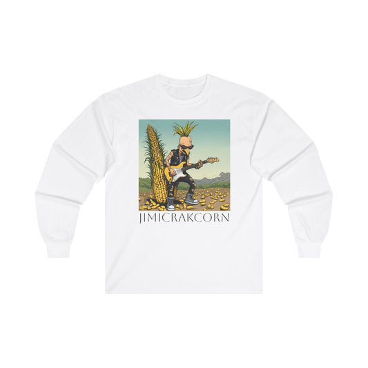 39_"Corn Bird" Ultra Cotton Long Sleeve Tee