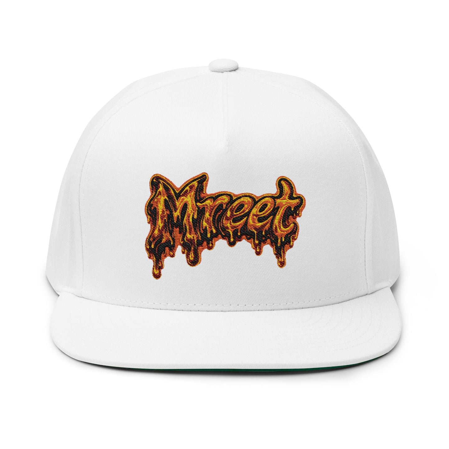 38 - Mreet - Flat Bill Cap (Embroidery)