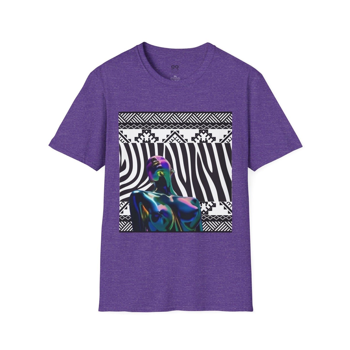 09_Milltown Hustlers "Zebra Africana" Unisex Softstyle T-Shirt