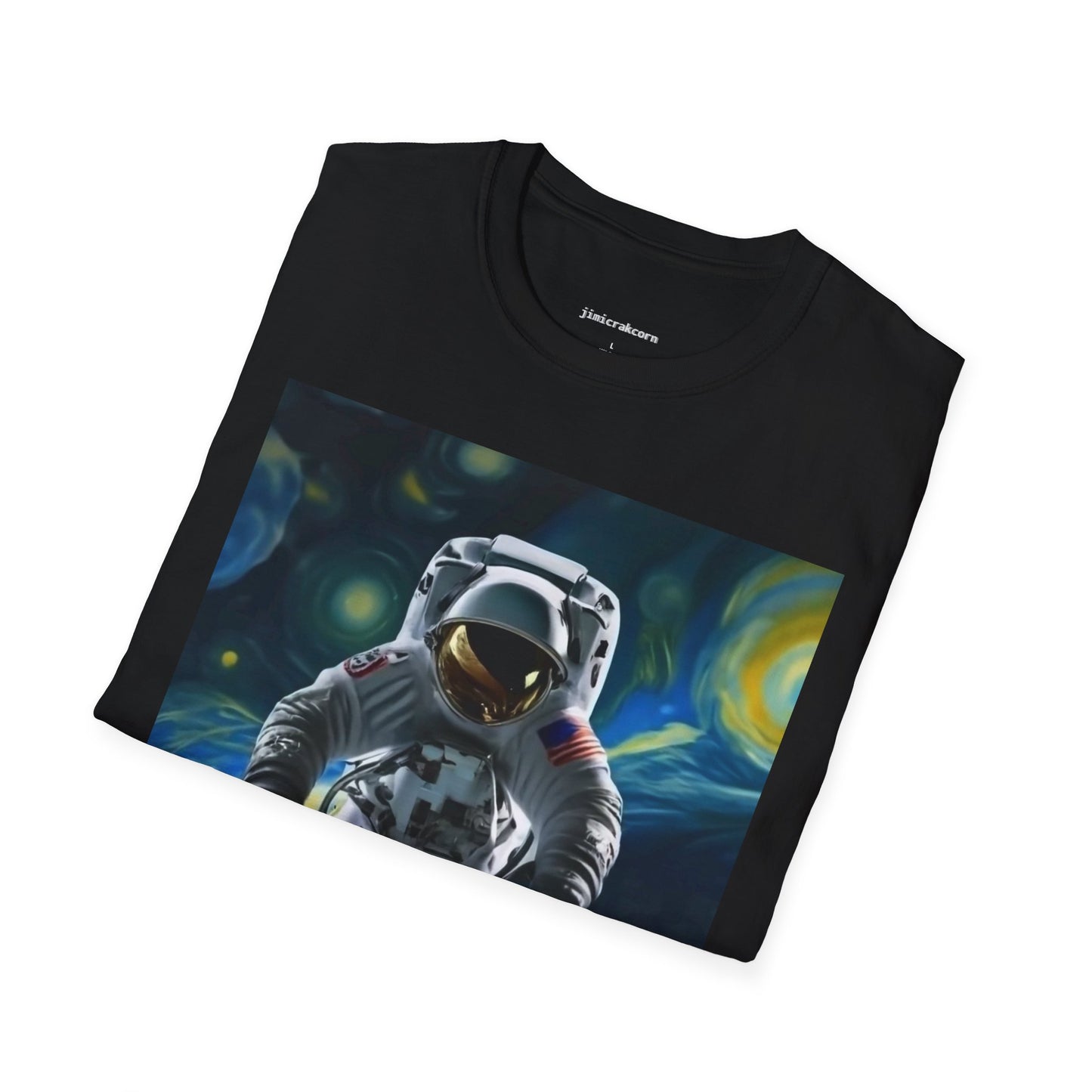 Unisex "Space Man Blue" Softstyle T-Shirt