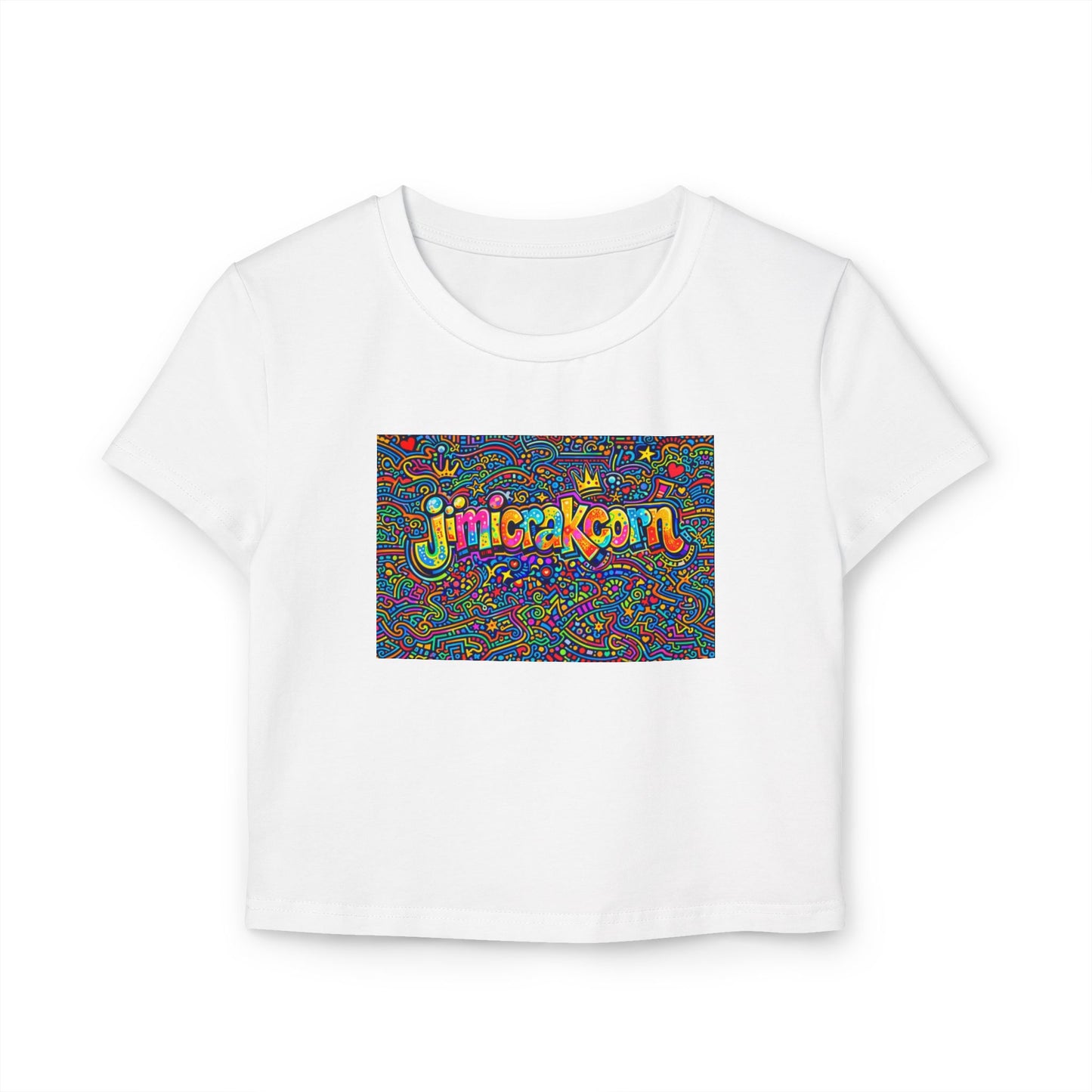 00_Women's "jimicrakcorn" Baby Tee
