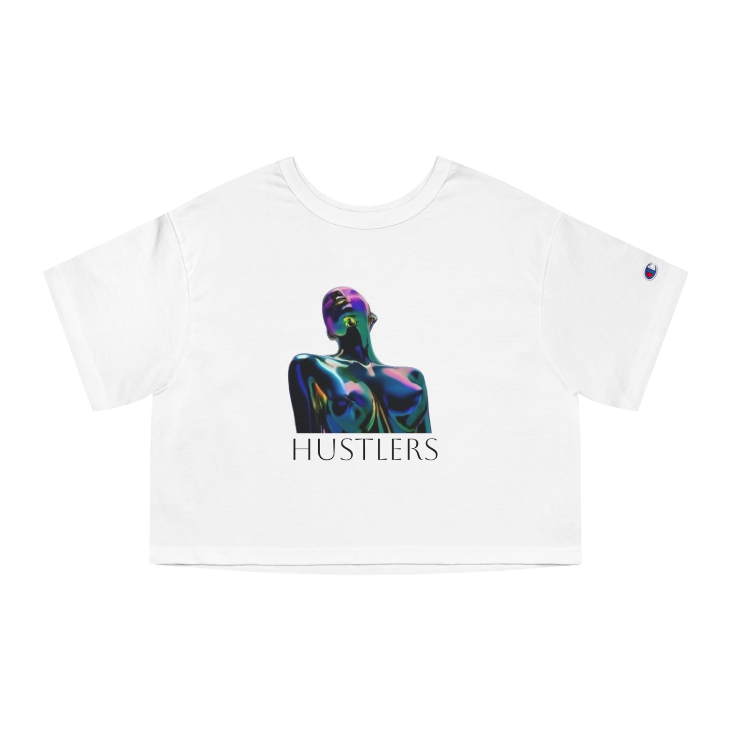 22_"Hustlers" Champion Women's Heritage Cropped T-Shirt