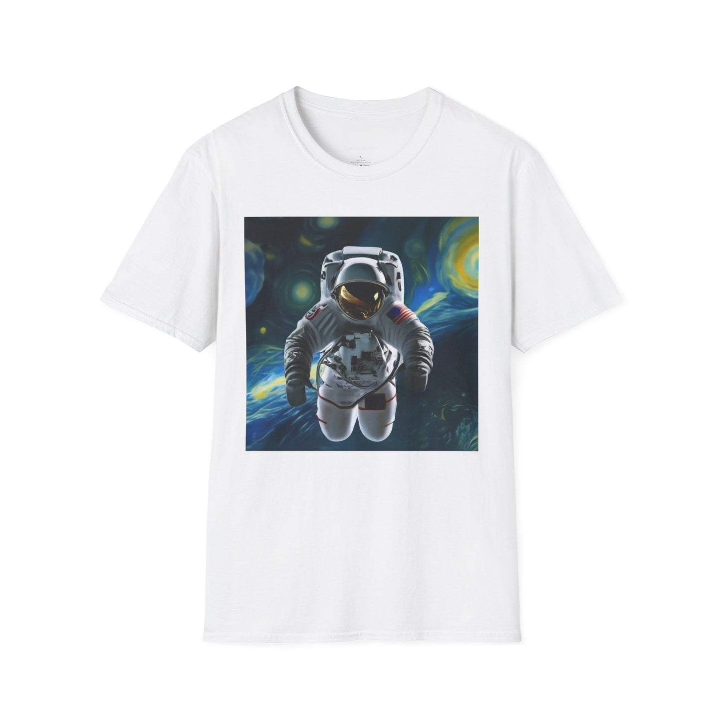 Unisex "Space Man Blue" Softstyle T-Shirt