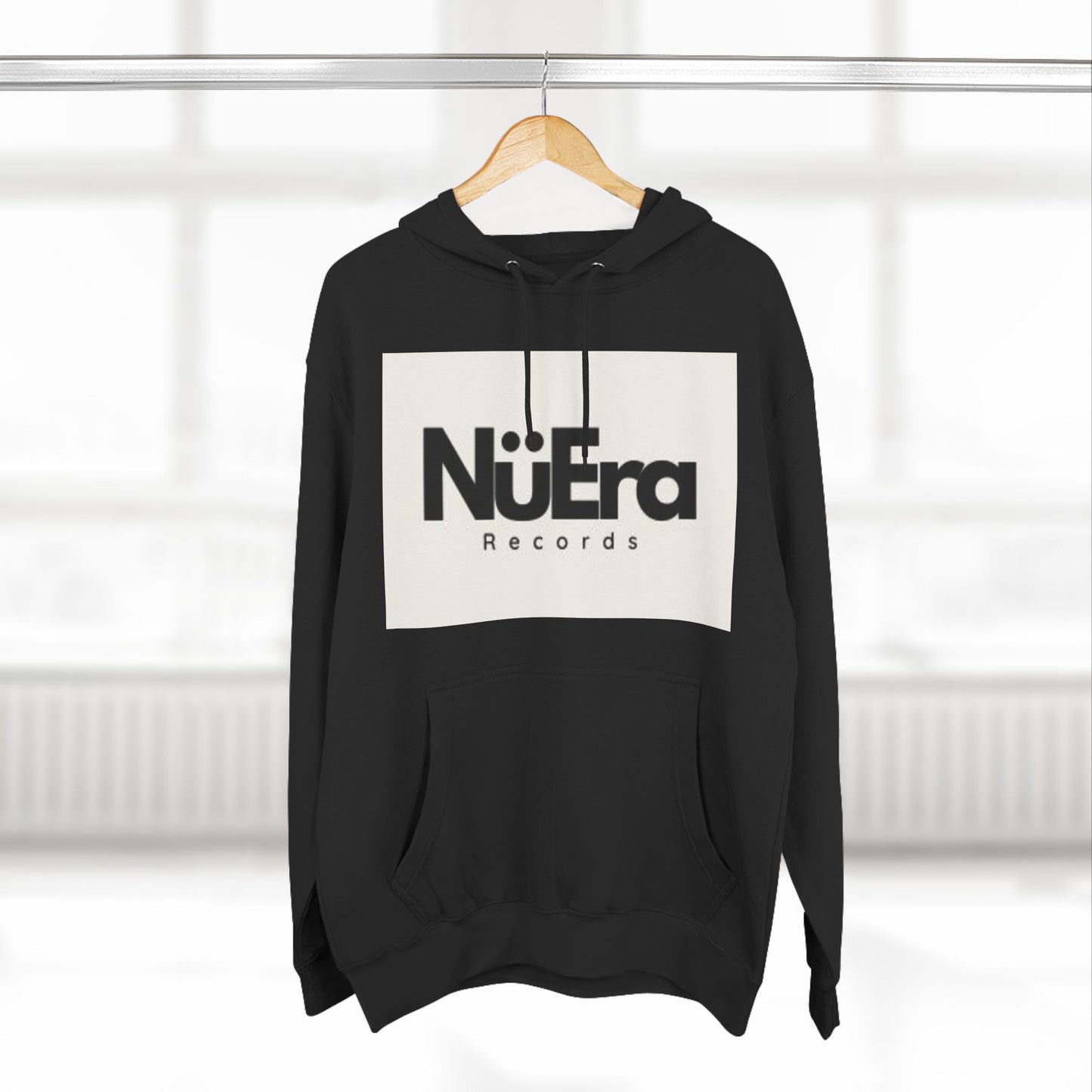 NuEra Records - Three-Panel Fleece Hoodie