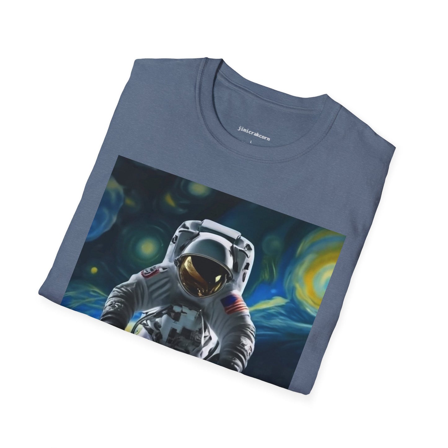 Unisex "Space Man Blue" Softstyle T-Shirt