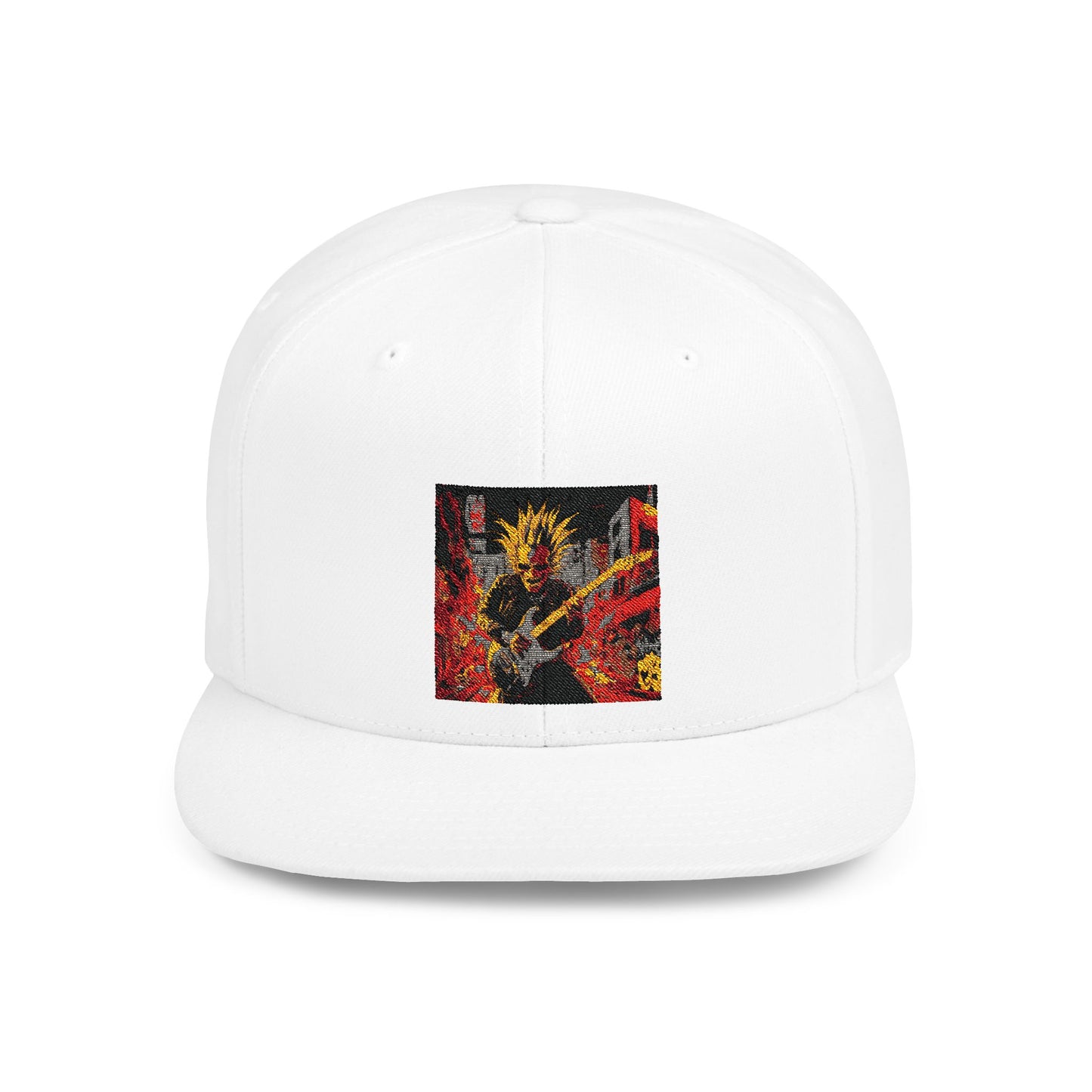 91_"City Skulls" - Flat Bill Snapback