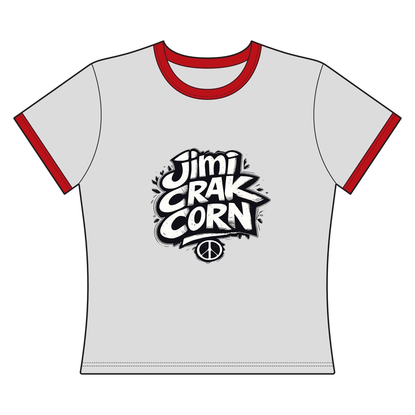 22 - jimicrakcorn - Women's Ringer Tee