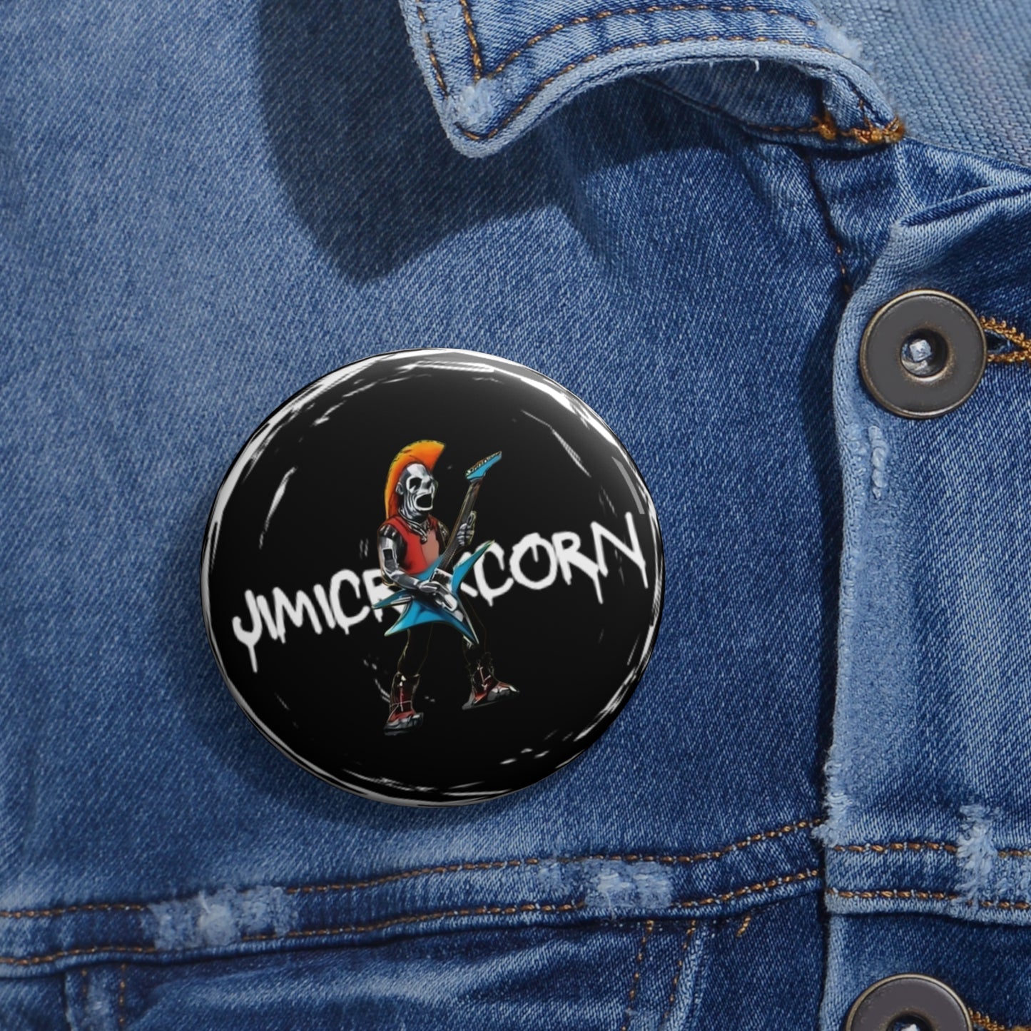 25_"jimicrakcorn zombie" Custom Pin Button