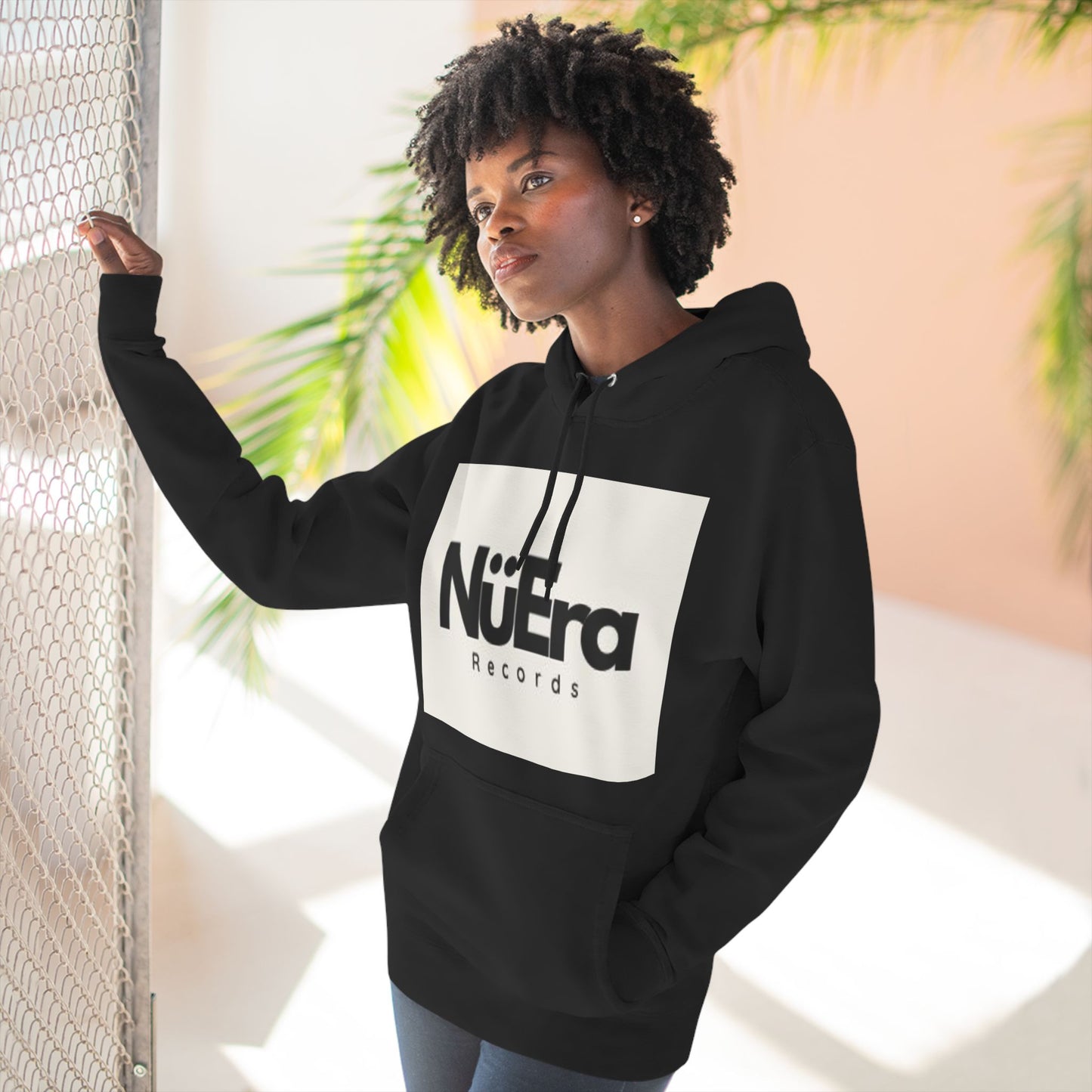 NuEra Records - Three-Panel Fleece Hoodie