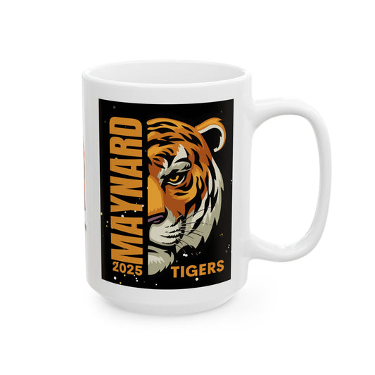 63_ "Maynard Tigers 2025" Ceramic Mug, (11oz, 15oz)