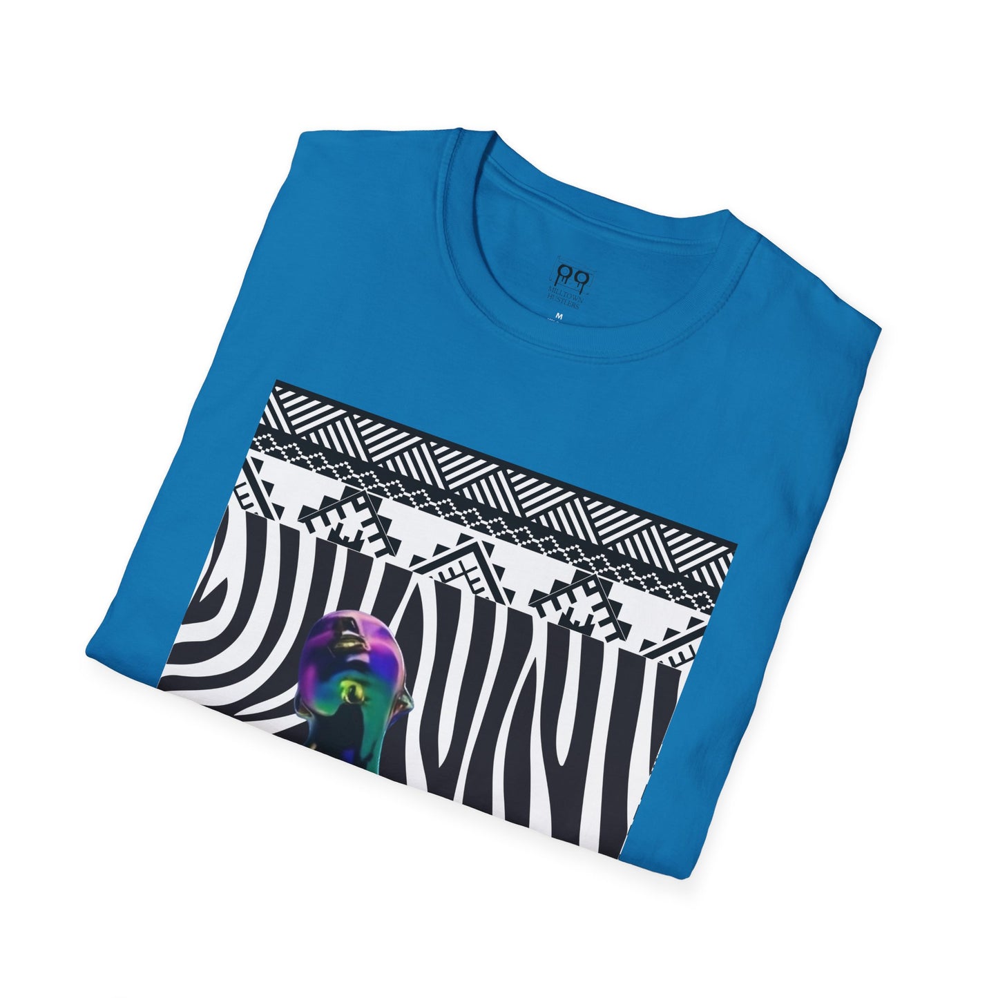 09_Milltown Hustlers "Zebra Africana" Unisex Softstyle T-Shirt