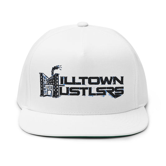 26 - Milltown Hustlers - Flat Bill Cap (Embroidery)